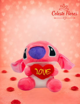 Pelúcia Stitch Rosa (Angel) 20cm